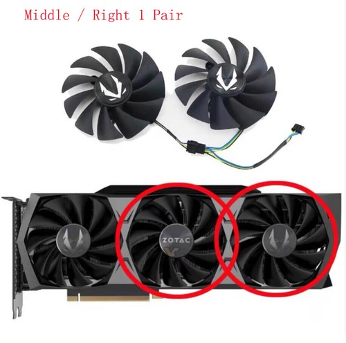 Graphics Card Cooling Fan GA92S2U For ZOTAC RTX3090 30080ti 3080 3070ti AMP ~~~ - 第 10/11 張圖片