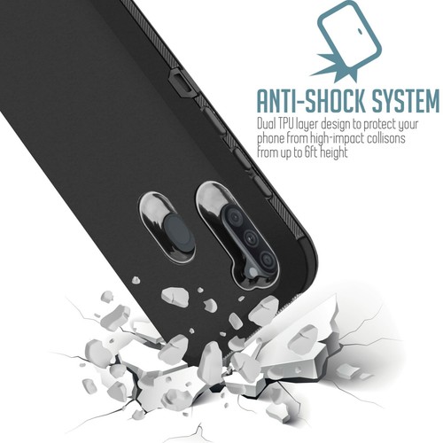Funda con clip para cinturón para Samsung A11 A21 A21s se adapta a la pantalla incorporada de Otterbox - Imagen 10 de 81