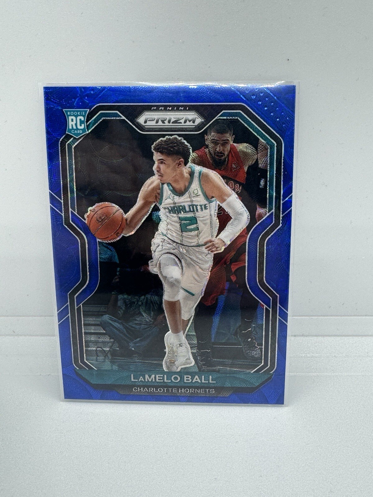 2020 Panini Prizm Choice Blue Scope Lamelo Ball Rookie Card RC /49