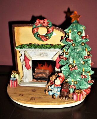 Hummel Night Before Christmas #2234 W/Lighted Hummelscape