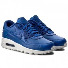 SCARPE SNEAKERS UNISEX NIKE ORIGINAL AIR MAX  90 LTR GS 724821 402 PELLE AI NEW
