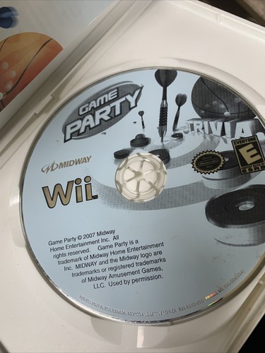 Game Party (Wii, 2007) Very Scratched - Picture 3 of 5