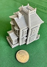 Hattie's Hotel N Scale 1:160 Resin Printed Unpainted Model: Snugg Harbor Series