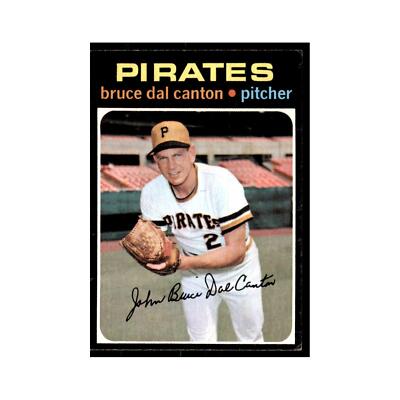 1971 Topps Bruce Dal Canton Baseball Cards #168