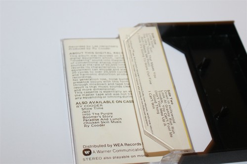 Ry Cooder Bop Till You Drop Cassette Tape Warner M5W3358 - Picture 4 of 7