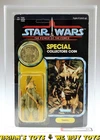 Vintage Kenner Star Wars Carded POTF 92 Back Teebo Action Figure AFA 80 Y-NM ...