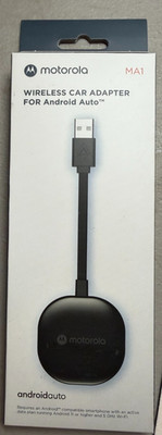 New Motorola Sound MA1 Wireless Car Adapter For Android Audio