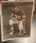 Larry Csonka NY Giants Signed Autograph 8x10 Photo Promoting Cadillac Dealer