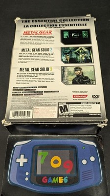 Metal Gear Solid Essential Collection PlayStation 2 Ps2 Complete