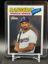 Marcus Semien 2026 Topps Heritage Chrome Base #366 - Texas Rangers