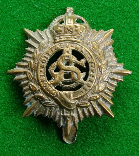Original WW1 ASC Cap Badge made by F.E. Woodward Birmingham
