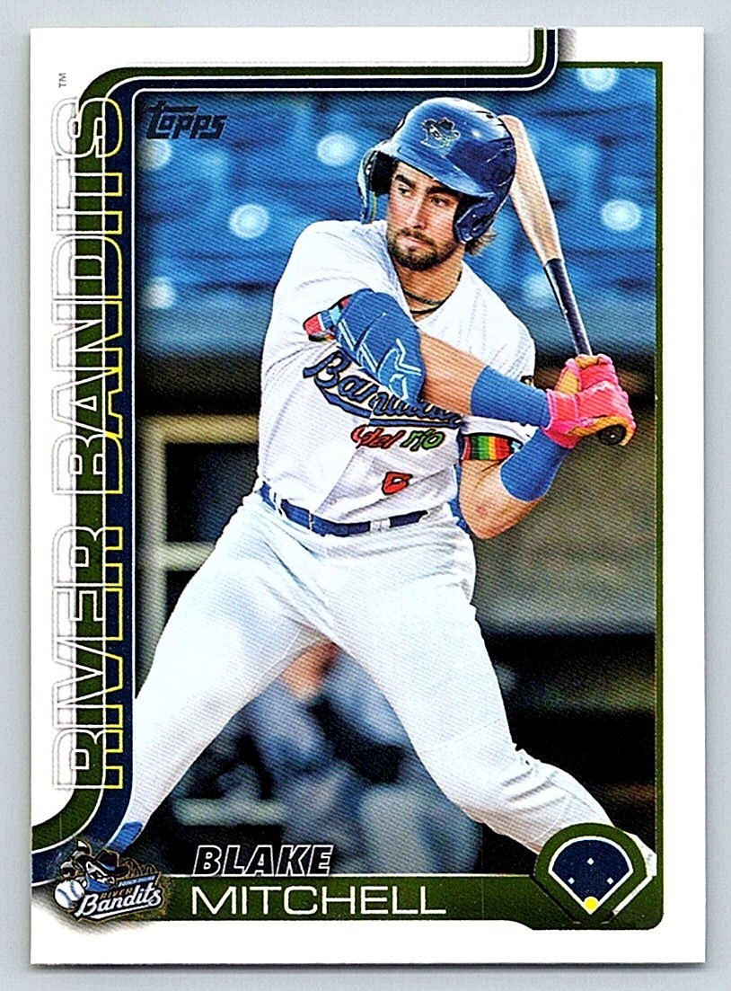 BLAKE MITCHELL  BANDITS  2025 TOPPS PRO DEBUT #PD-90