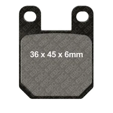 SEMI-SINT V EBC BRAKE PADS 737.70.29 DERBI 50 FENIX EX 1994-1996