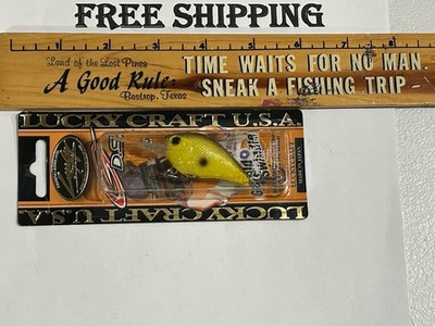 Lucky Craft GDS Mini DR CRANKBAIT CHARTREUSE ROOTBEER COLOR TACKLE BOX FIND LURE