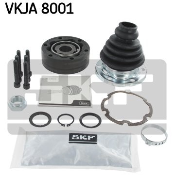 VKJA 8001 DRIVESHAFT CV JOINT KIT PAIR SKF 2PCS FOR SEAT CORDOBA,TOLEDO I - Picture 2 of 5