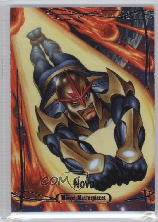2016 Upper Deck Marvel Masterpieces 1854/1999 Level 1 Nova #25 0p3