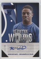 2013 Panini Playbook Signatures Blue 16/99 Kerwynn Williams #160 Auto 0l2