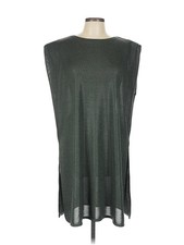 H By Halston Women Gray Casual Dress L