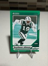 2024 Panini Donruss - Keyshawn Johnson #151 Press Proof Green