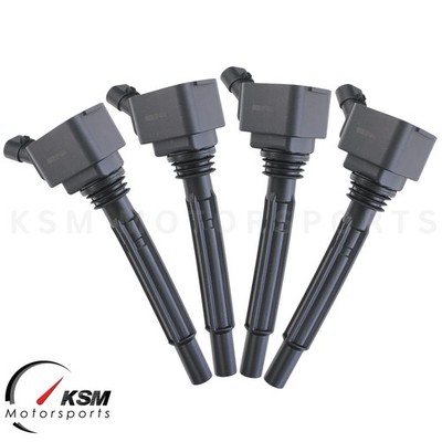 4x Ignition Coils for ABARTH 500/595/695, 500C/595C/695C, Grande Punto 1.4 07-on