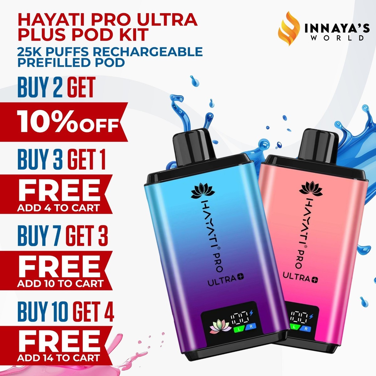 elfbar nachfüll pod läuft aus Hayati Pro Ultra Plus 25000 25K Vape Pod Kit