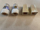 Vintage Pink& Blue Salt Pepper Shaker 2  Sets — photo 2