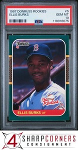 Ellis Burks Rookie Card | eBay