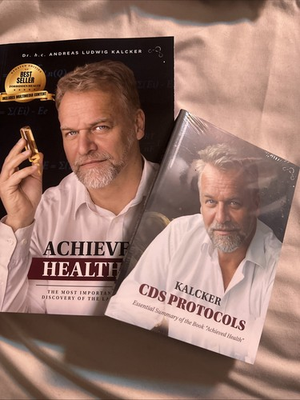#ad Set Of 2 Books ACHIEVED HEALTH by ANDREAS KALCKER $99.00