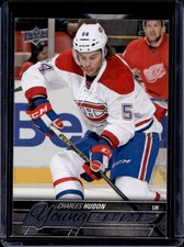 Charles Hudon 2015-16 Upper Deck #452 Young Guns Rookie