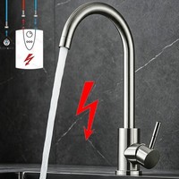 Niederdruck KüChenarmatur Boiler Wasserhahn KüChe 360° Mischbatterie Edelstahl