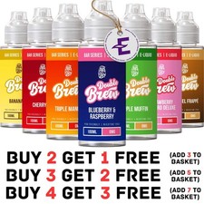 Double Ohm Brew Shortfill Vape Juice VG50/50 100ml e liquid 0mg No Nicotine Sub