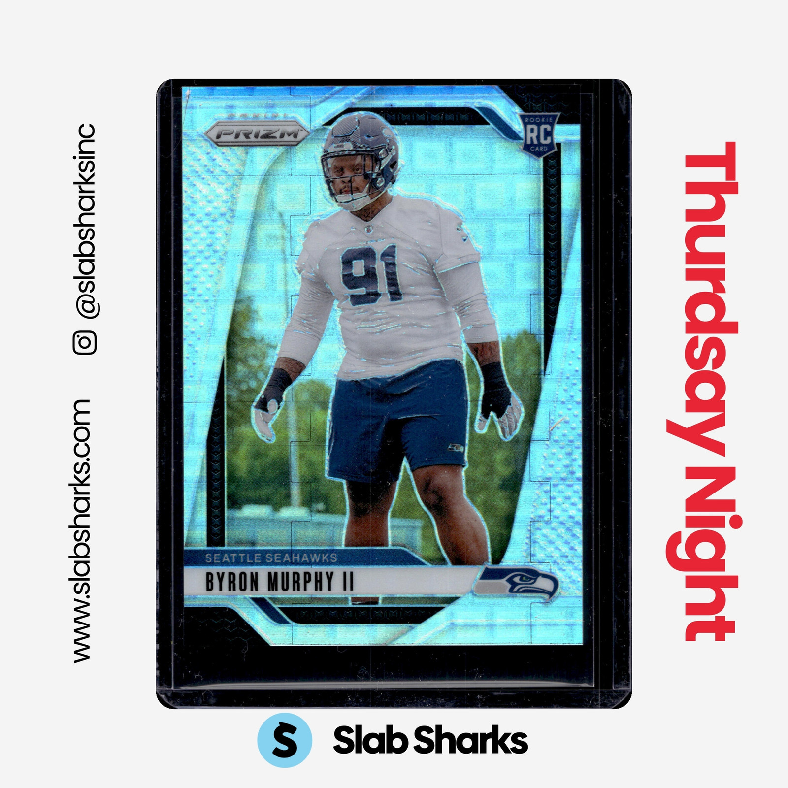 2024 PANINI PRIZM #317 BYRON MURPHY II PANDORA RC ROOKIE /400