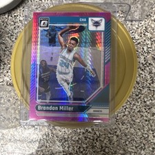 2024-25 Panini Donruss Optic Prizm Brandon Miller #16 Charlotte Hornets NBA