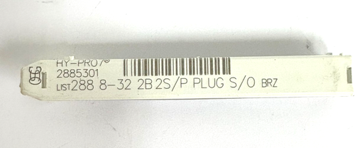 8-32 PUNTO SPIRALE 2 FLAUTO CLASSE 2B HYPRO 7 SPINA RUBINETTO NERO OSG 2885301 - Foto 9 di 9