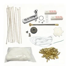 Zippo Lighter Repair Kit with Flint, Wick and Essential Components