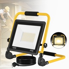 LED Fluter Flutlicht 100W Strahler Baustrahler Garden Scheinwerfer Warmweiß IP66