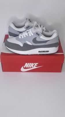 Nike Air Max 1 Men's Running Shoes Size 11, Photon Dust Wolf Grey, HM9936-001
