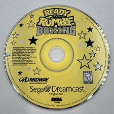Ready 2 Rumble Boxing: Round 2 (Sega Dreamcast, 2000) disc only 