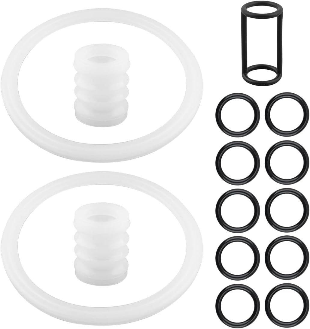 Soft Serve Ice Cream Machine Parts Fit for Vevor/Yikafu, O-Rings & Gaskets