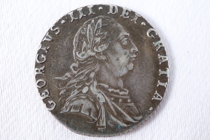 NobleSpirit (RJ) Great Britain IMPRESSIVE 1787 SILVER 6d Super Slider AU/BU