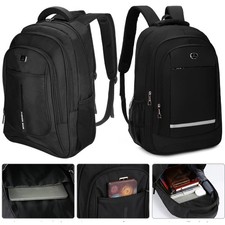 40L Men Women Laptop Backpack Waterproof Large Rucksack Travel Sports School Bag