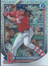 2025 BOWMAN CHROME MEGA BOX #58 KRISTIAN CAMPBELL RC - BOSTON RED SOX ROOKIE