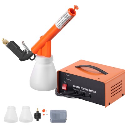 Powder Coating System 50KV Electrostatic Output with Spray Gun Foot Switch