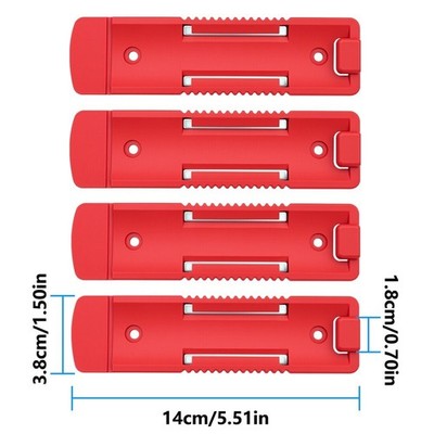 4 Stück Magnetische Spraydosenhalter mit Schraubbefestigung für Werkstatt und