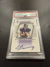2004 Ultimate Coll. Eli Manning Auto RC /100 #US-EM PSA AUTH PSA/DNA AUTO 10