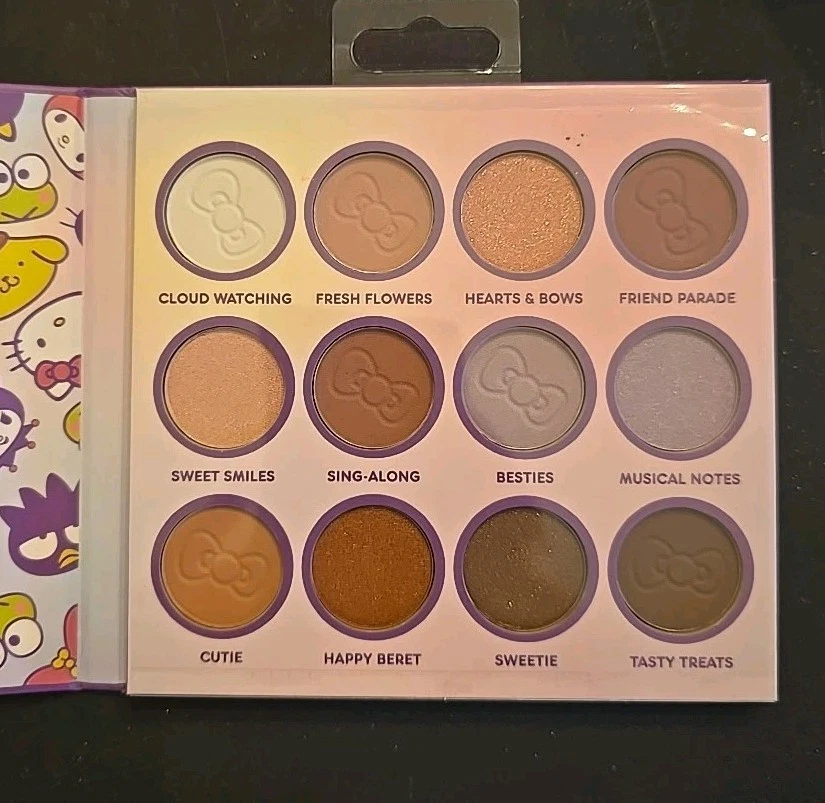 Nueva Paleta de Sombras de Ojos Sanrio Hello Kitty & Friends 9 Colores Foto 3 de 3