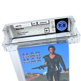 New NES Mad Max WATA 7.5 Factory Sealed Graded Video Game 3-Screw Mindscape