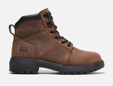 Timberland Pro Montauk 6 Inch Steel Toe Slip Resistant Boot TB0A66D3 EM4 Brown