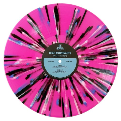 Dead Astronauts Constellations Pink Splatter 2LP 2023 Midnight Mannequin OBI - Picture 3 of 4