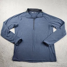 REI Co-Op  Shirts Active Pursuits 1/4 Zip Mens Large Blue Baselayer Performance